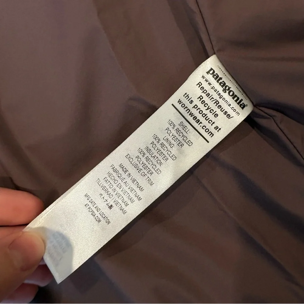 Patagonia Women's Radalie Parka Dusky Brown Size Small New Puffer Coat Jacket - Picture 14 of 16